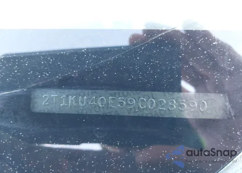 2009 Toyota Matrix из США, поврежденный, VIN 2T1KU40E59C028590